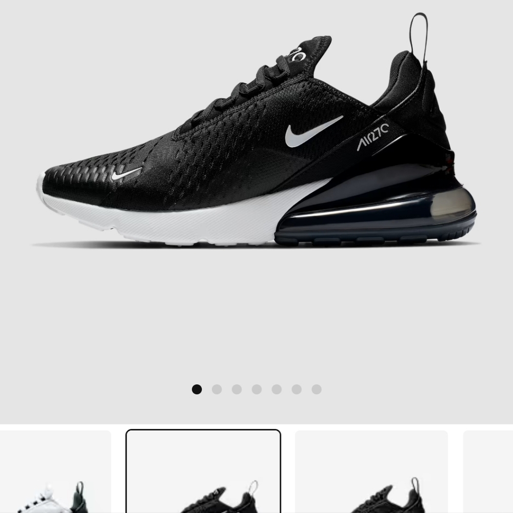 Nike Air Max 270 Black Sneakers